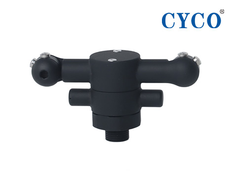 旋转吹气清洁喷头